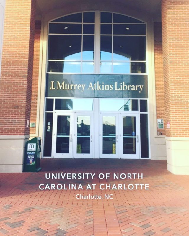 I spent countless hours in this library...it’s so hard to believe that today there were students being escorted out of it by police officers in the aftermath of a shooting in the Kennedy building. Praying for my alma mater today.
•
•
Lord, we know that You are a God who is present in even the most senseless and horrific situations. You do not abandon or forsake Your children in the midst of incomprehensible tragedy.

Please send Your Spirit to the campus of UNC Charlotte right now to bring peace in the midst of fear, confusion, and chaos. Be a strong Rock of refuge and a Friend to all who were traumatized by today’s events. Be a Healer to all who were injured. Be a Comforter to those who lost loved ones.
Give wisdom, clarity of mind, and strength of heart to the campus staff and other leaders as they care for students in the aftermath of this violence.

Please help us to mourn with those who mourn, and to turn to You with our broken hearts in the face of evil that we don’t understand. Teach us to respond to hatred with love, however that looks in each of our hearts and lives. Lord, we ask that You would bring an end to the violence that is ripping apart our world, our nation, even our cities and schools. Come, Lord Jesus. #prayforunccharlotte #charlottestrong 💚💛